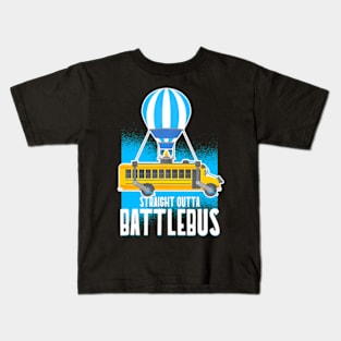 Straight Out The Battle Bus Video Kids T-Shirt